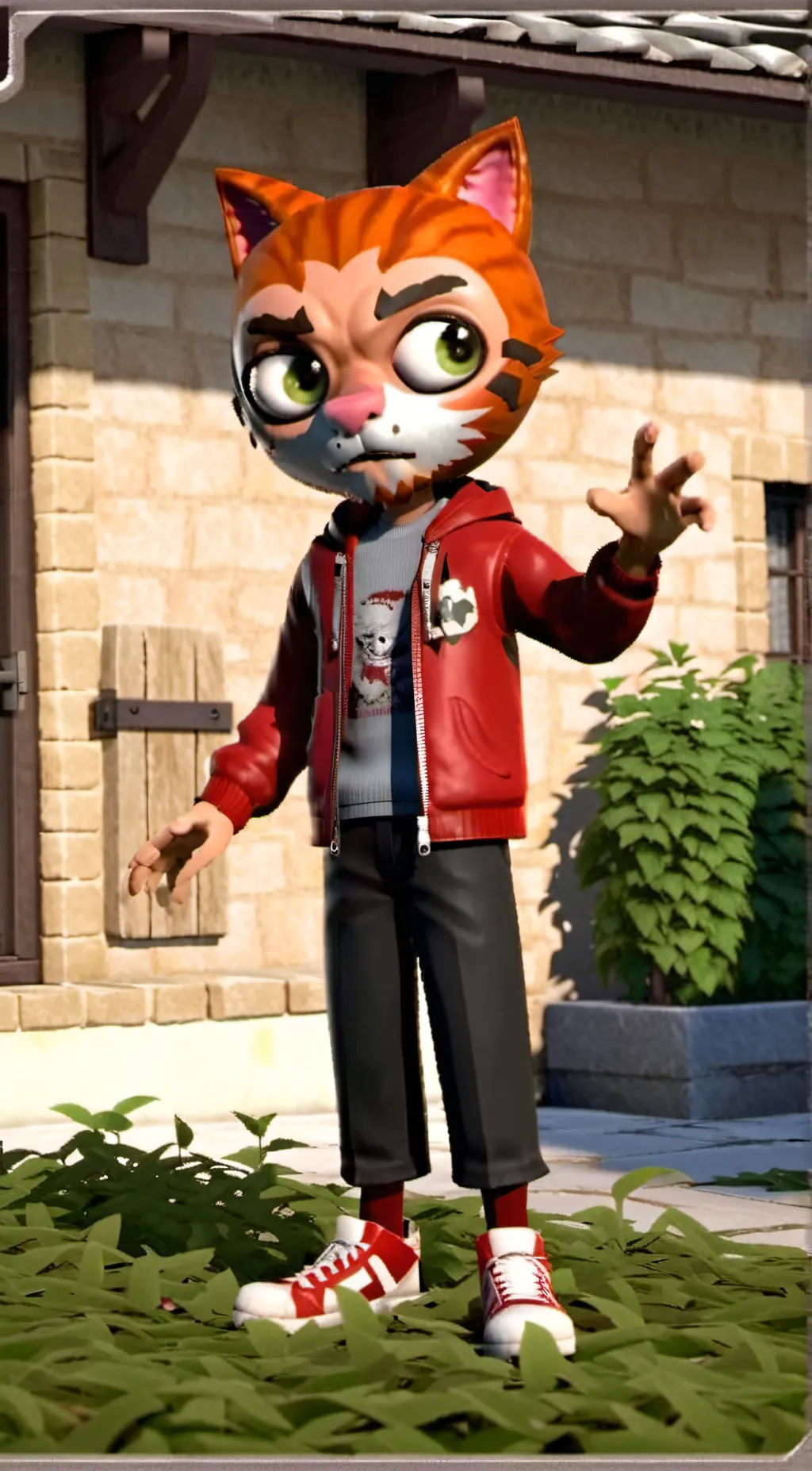 ai character: cat alastor background