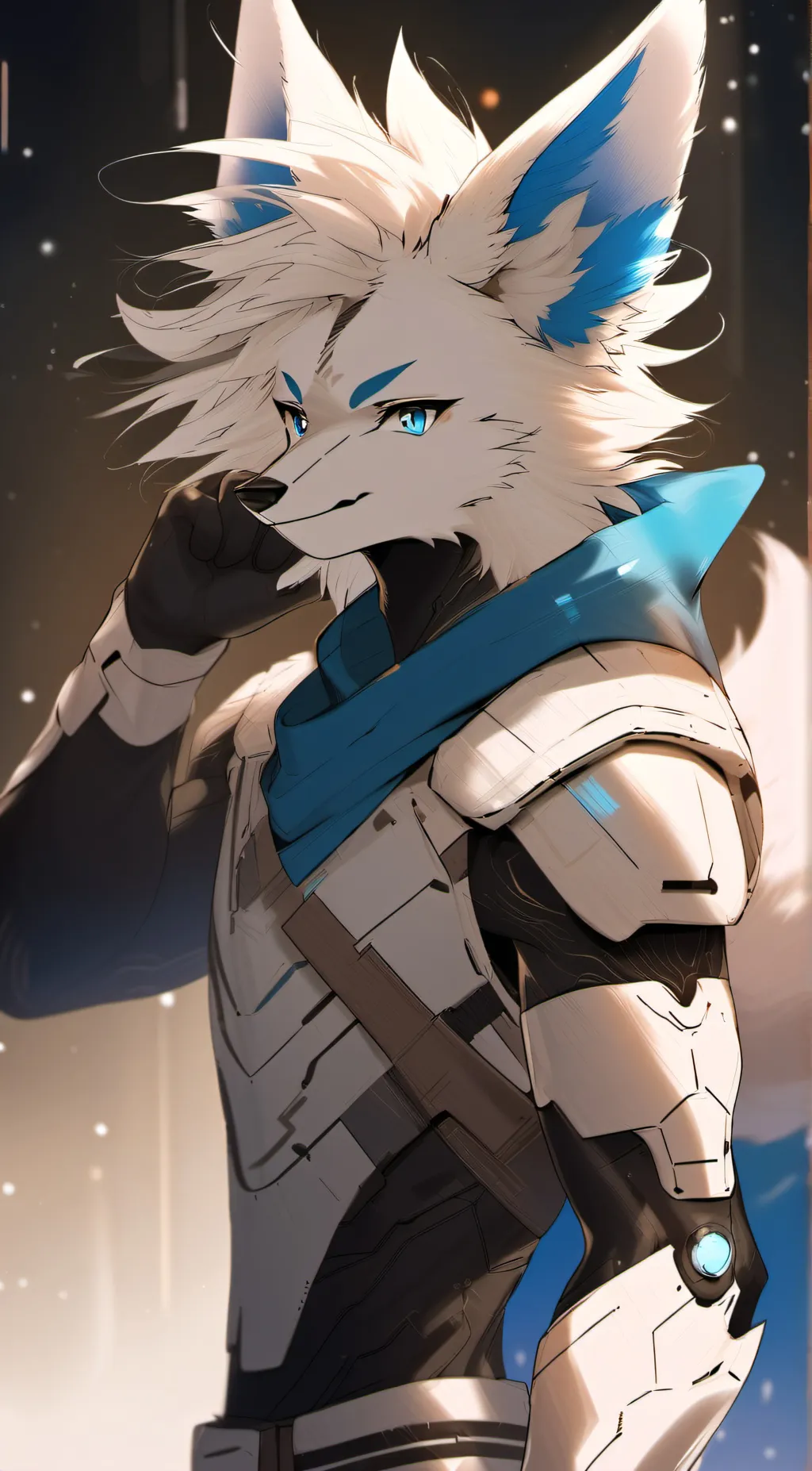 ai character: The last Talkie  background