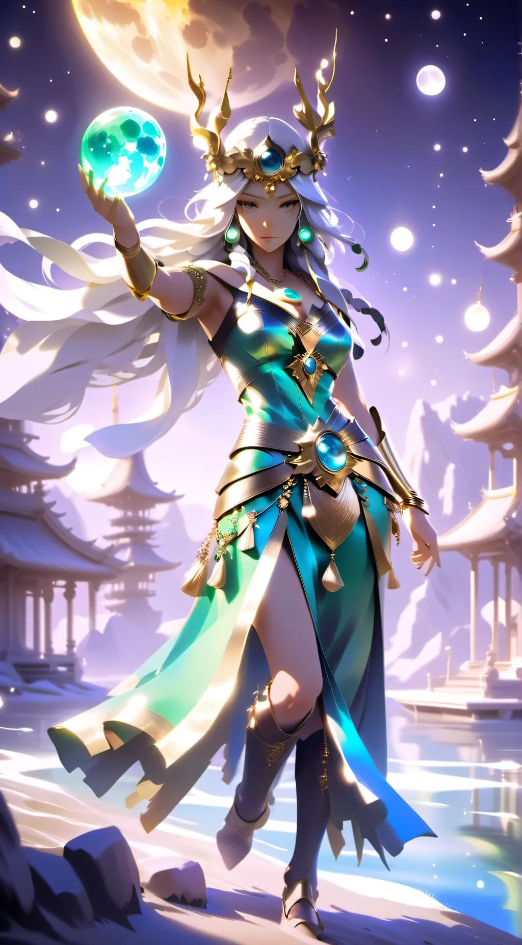 ai character: Gaia background