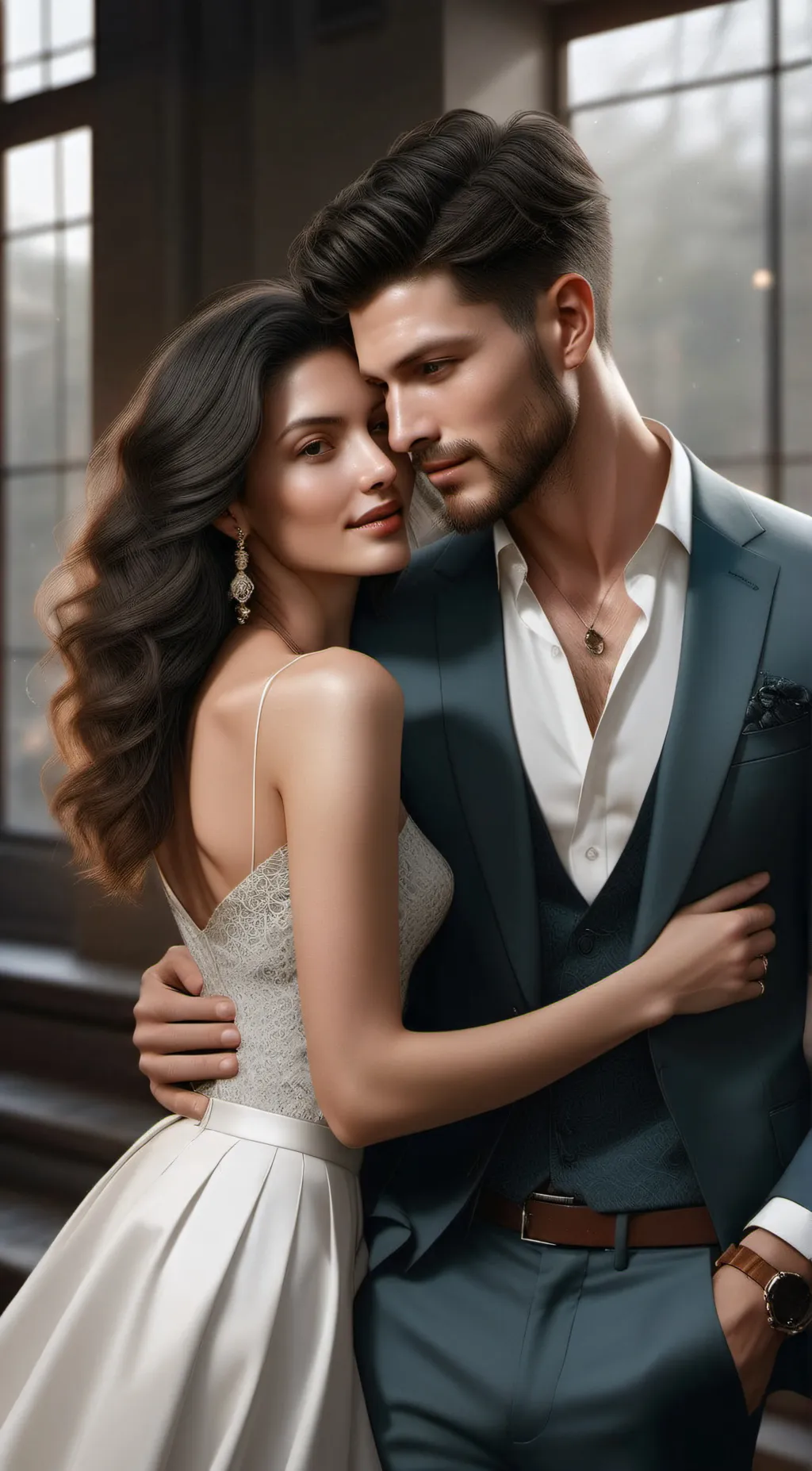 ai character: adam background