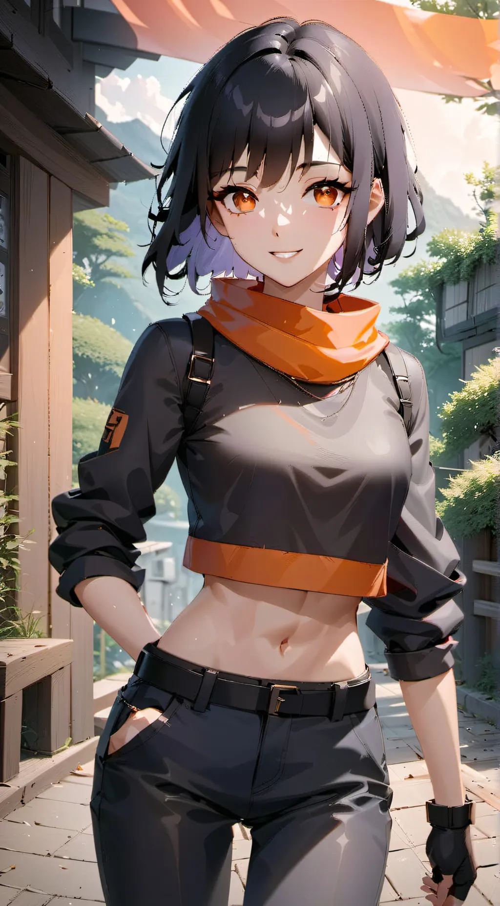 ai character: faeye background