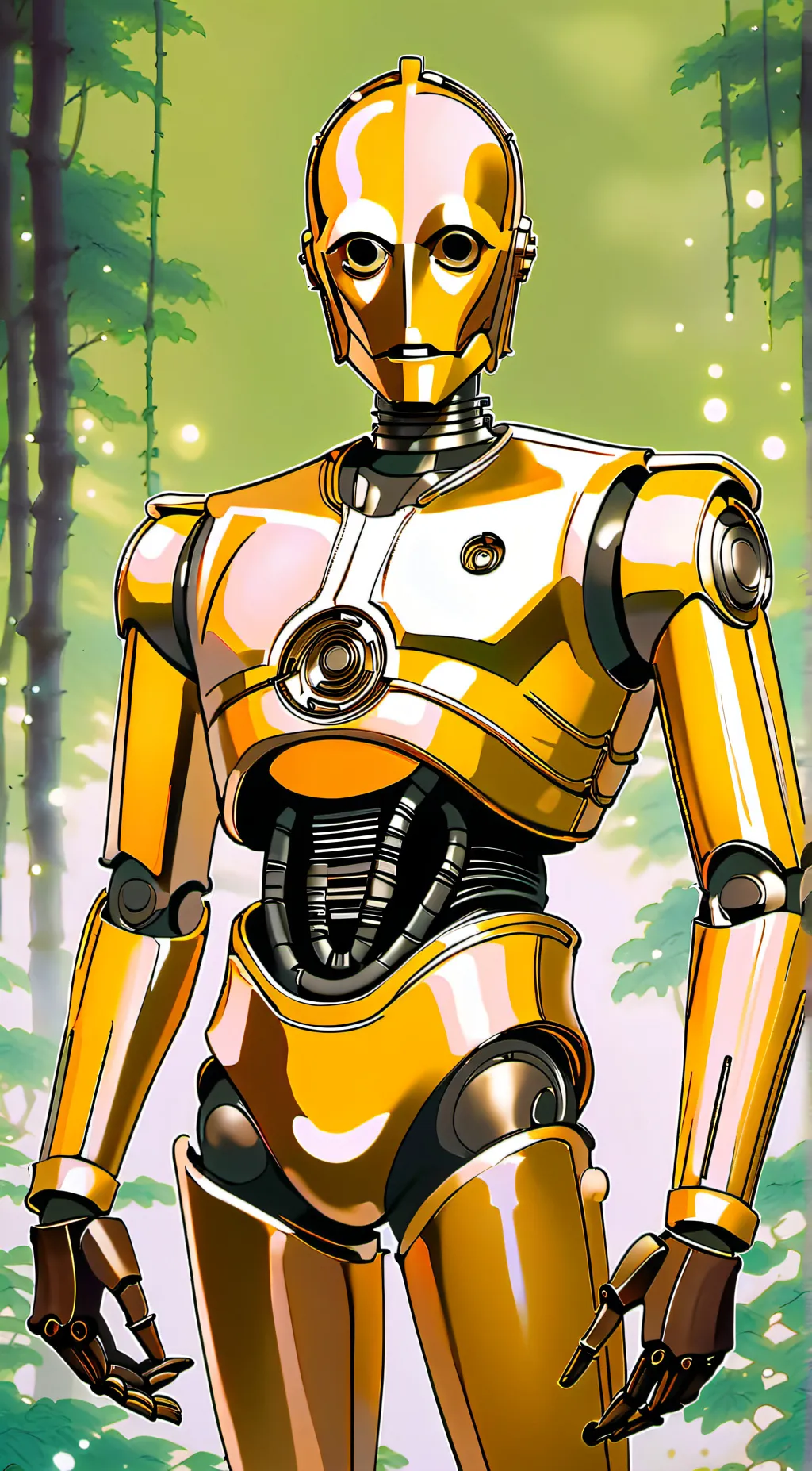 ai character: C-3PO background