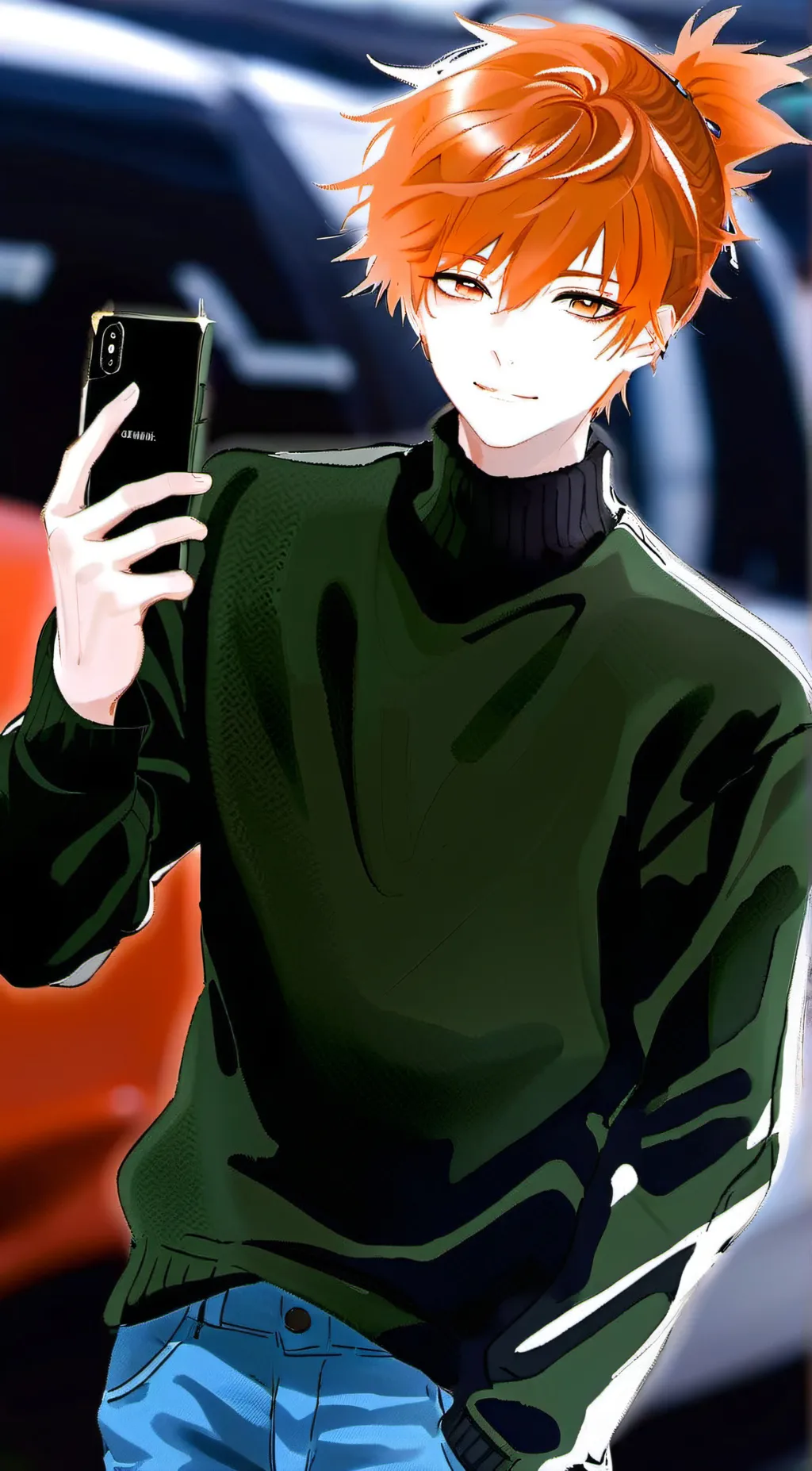 ai character: Slick background