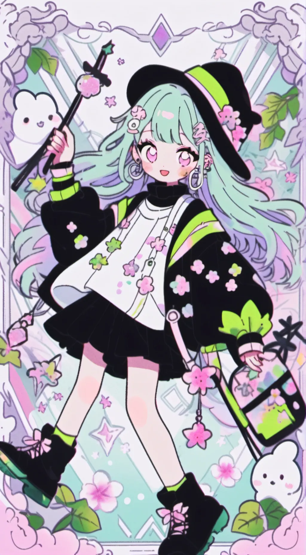 ai character: jovita kei Nirmala background