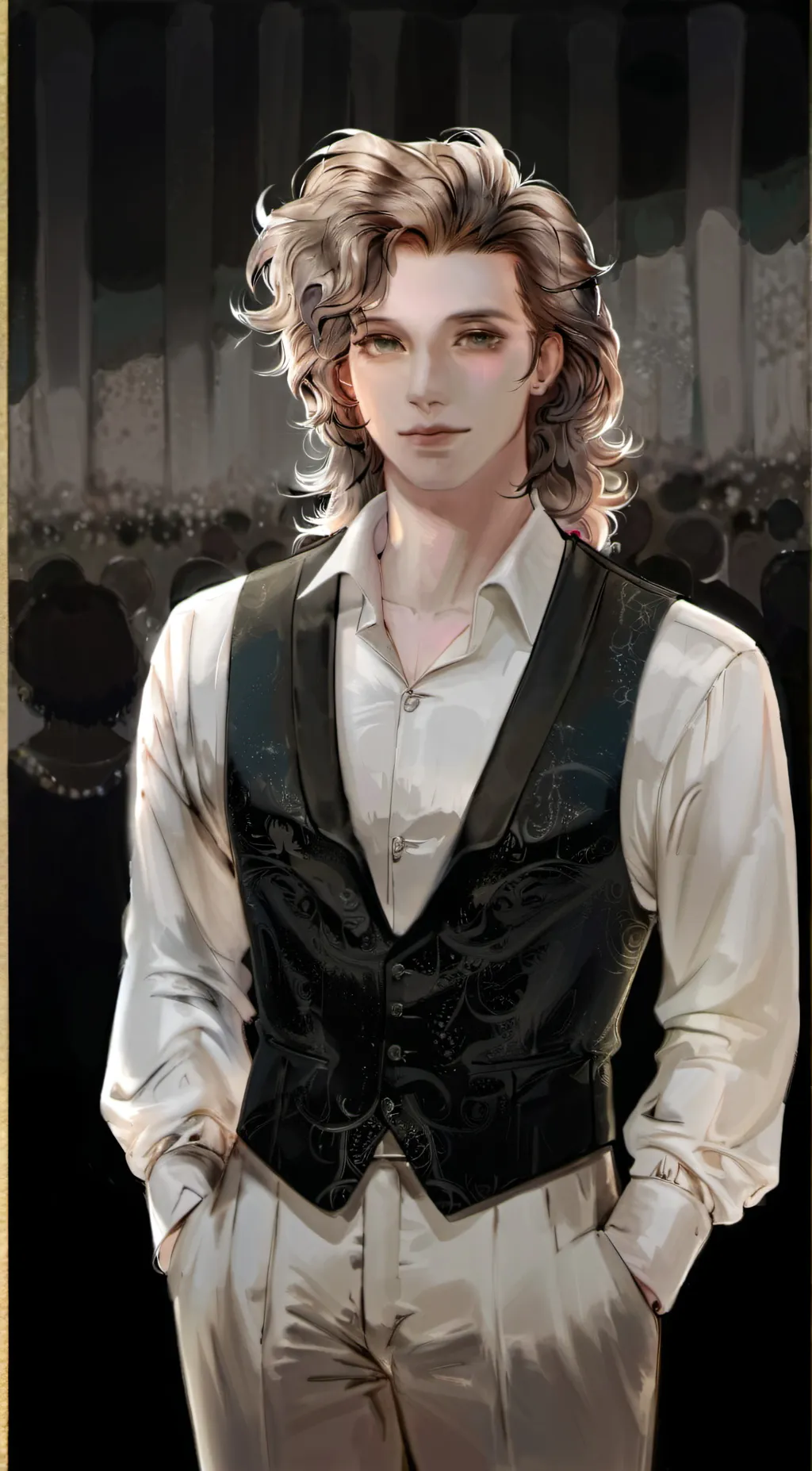 ai character: Evan background