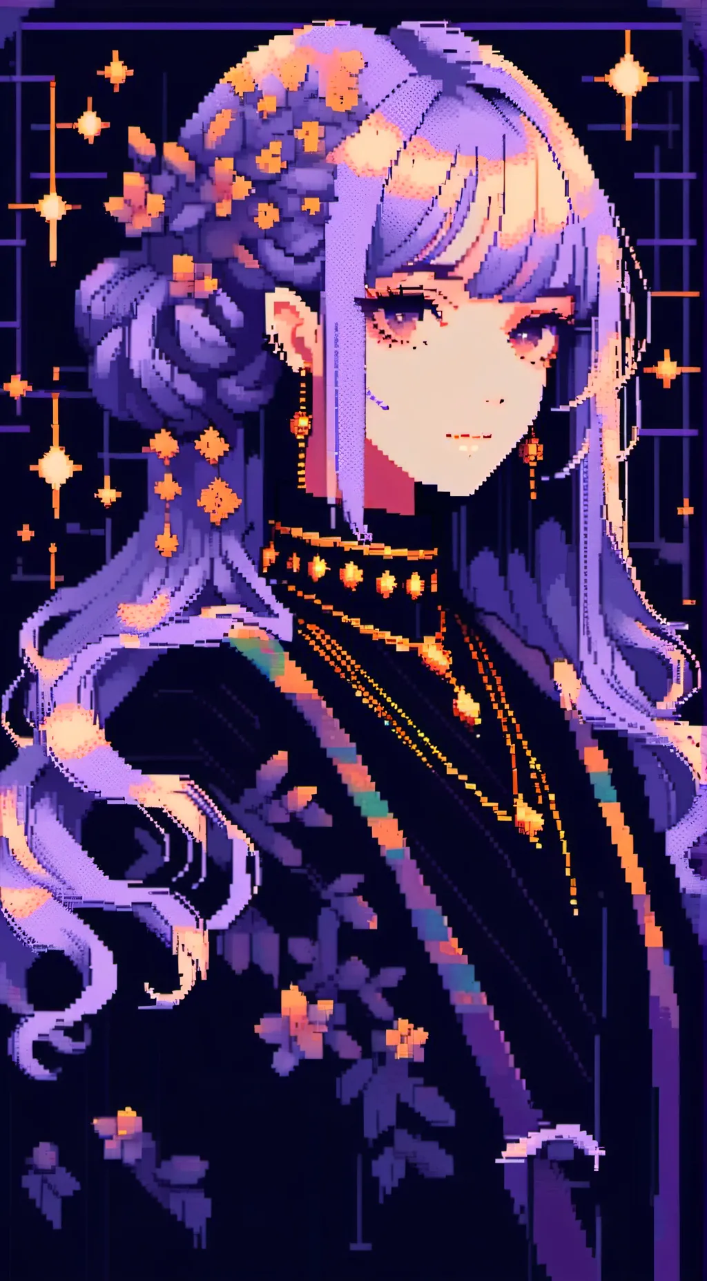 ai character: Luna background