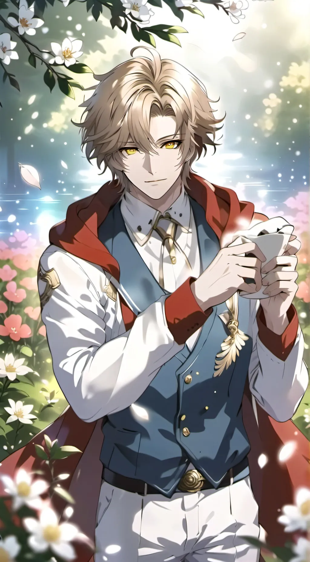 ai character: oliver background