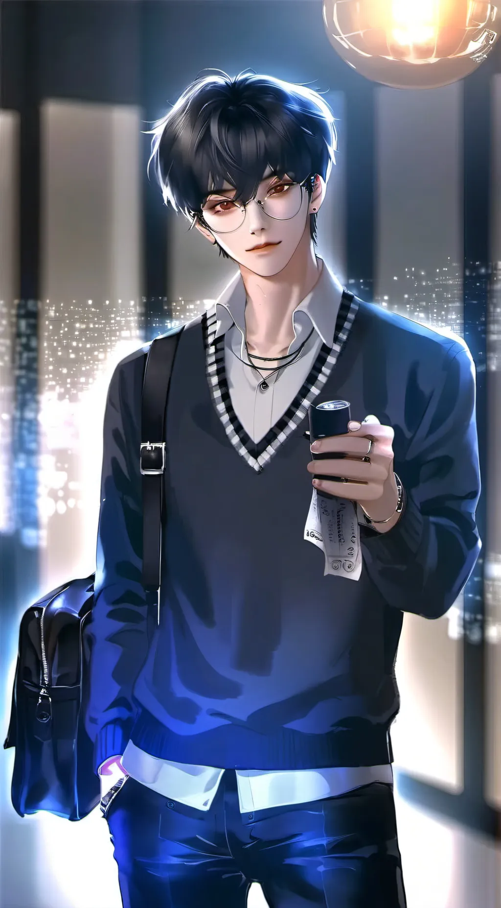 ai character: demon background