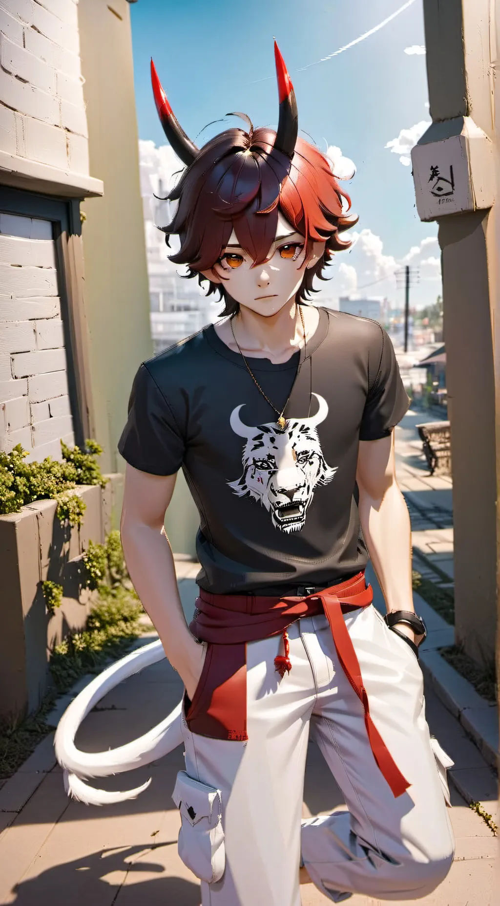 ai character: David background