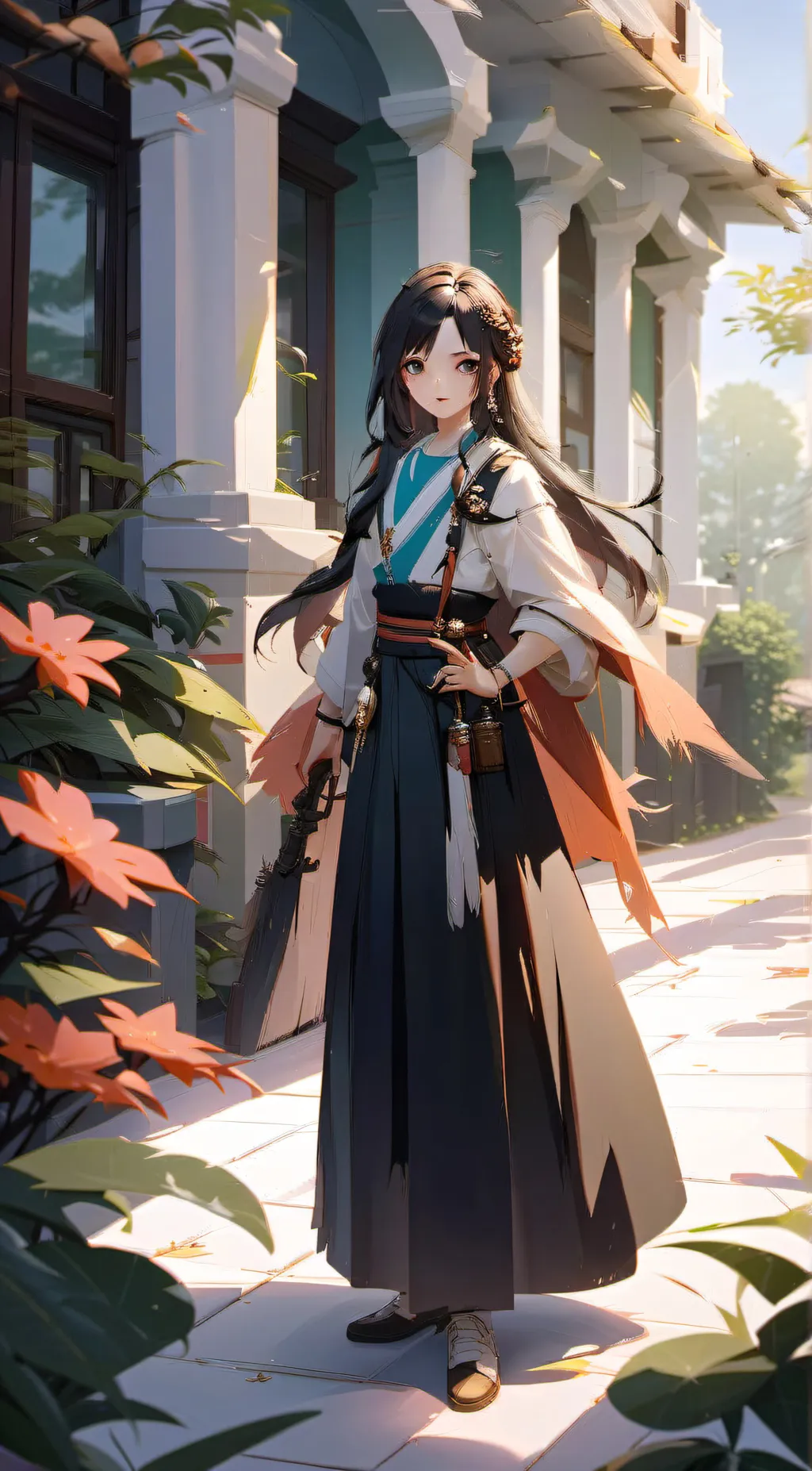 ai character: Time for '~FUN~' background