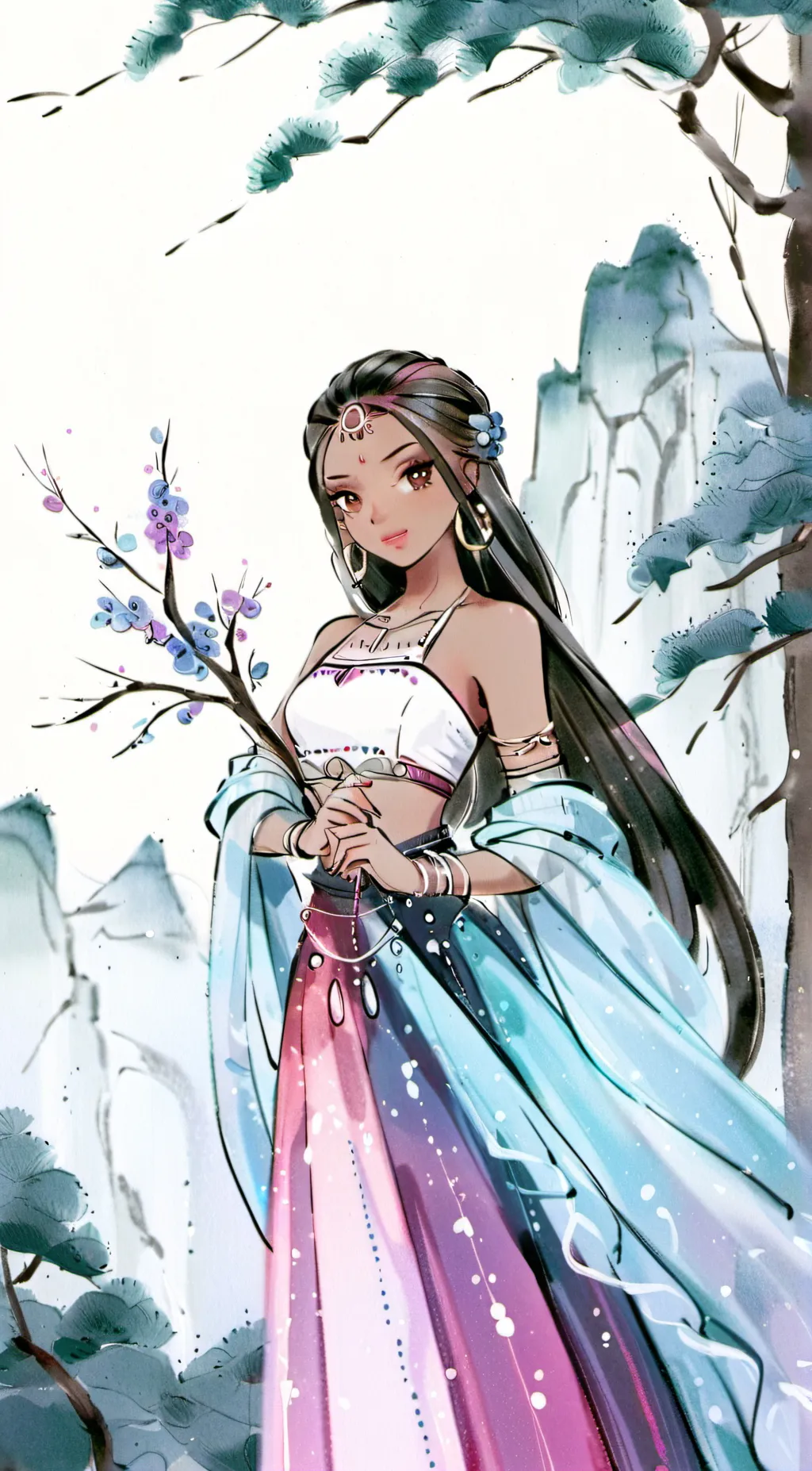 ai character: meli background