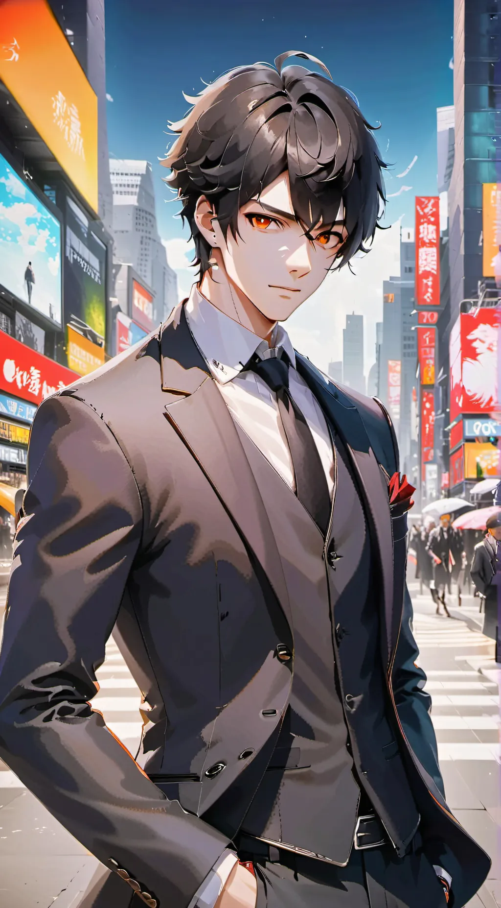 ai character: Damien background