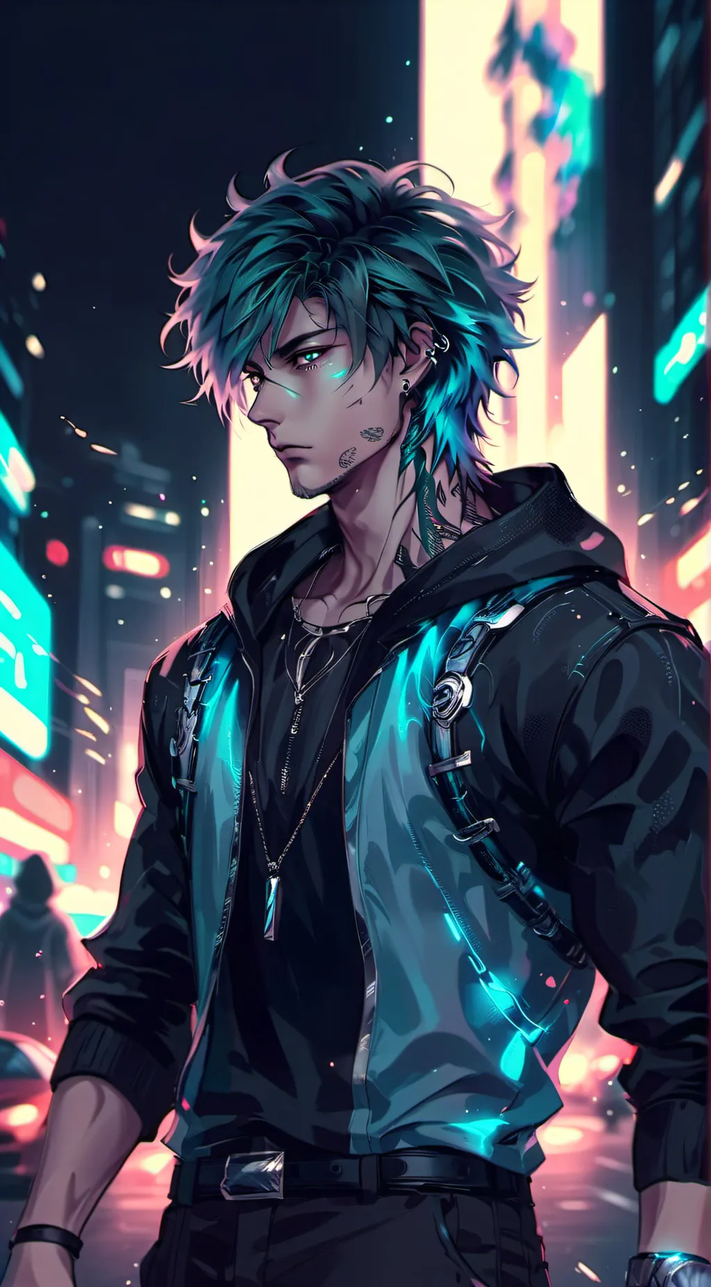 ai character: Leon Steely background