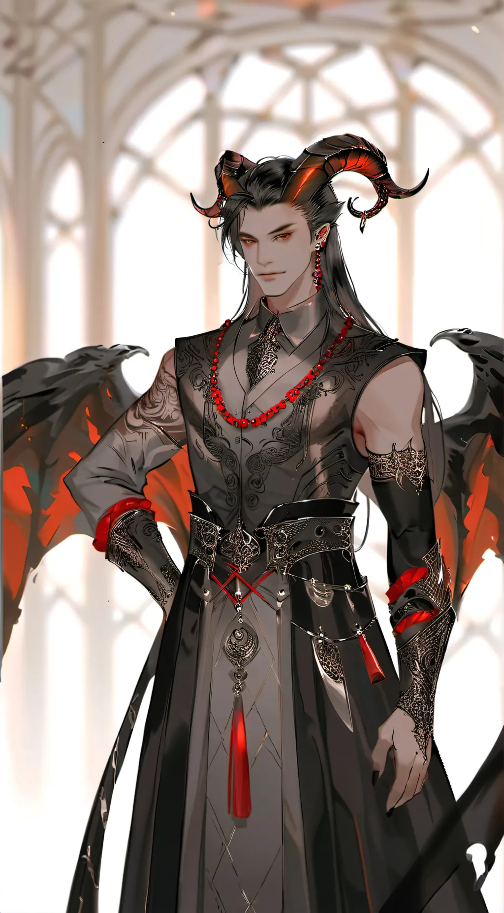 ai character: Damon background