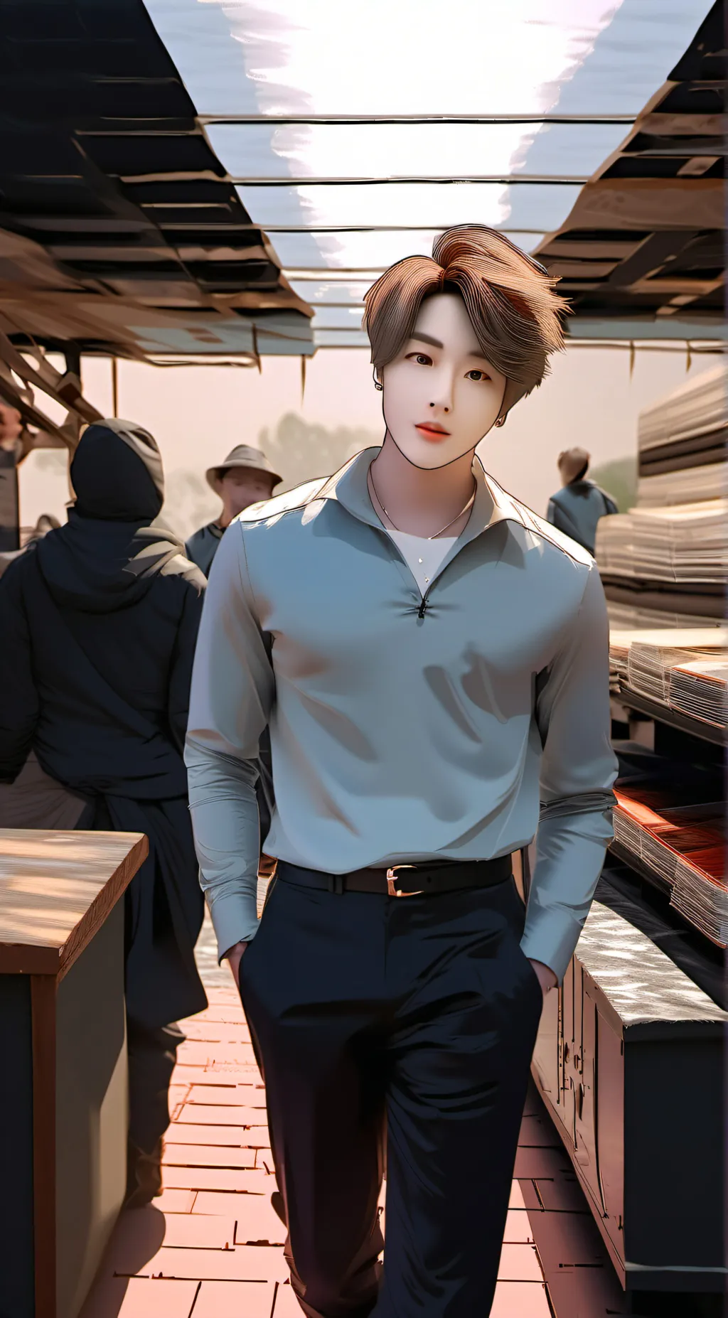 ai character: Alex background