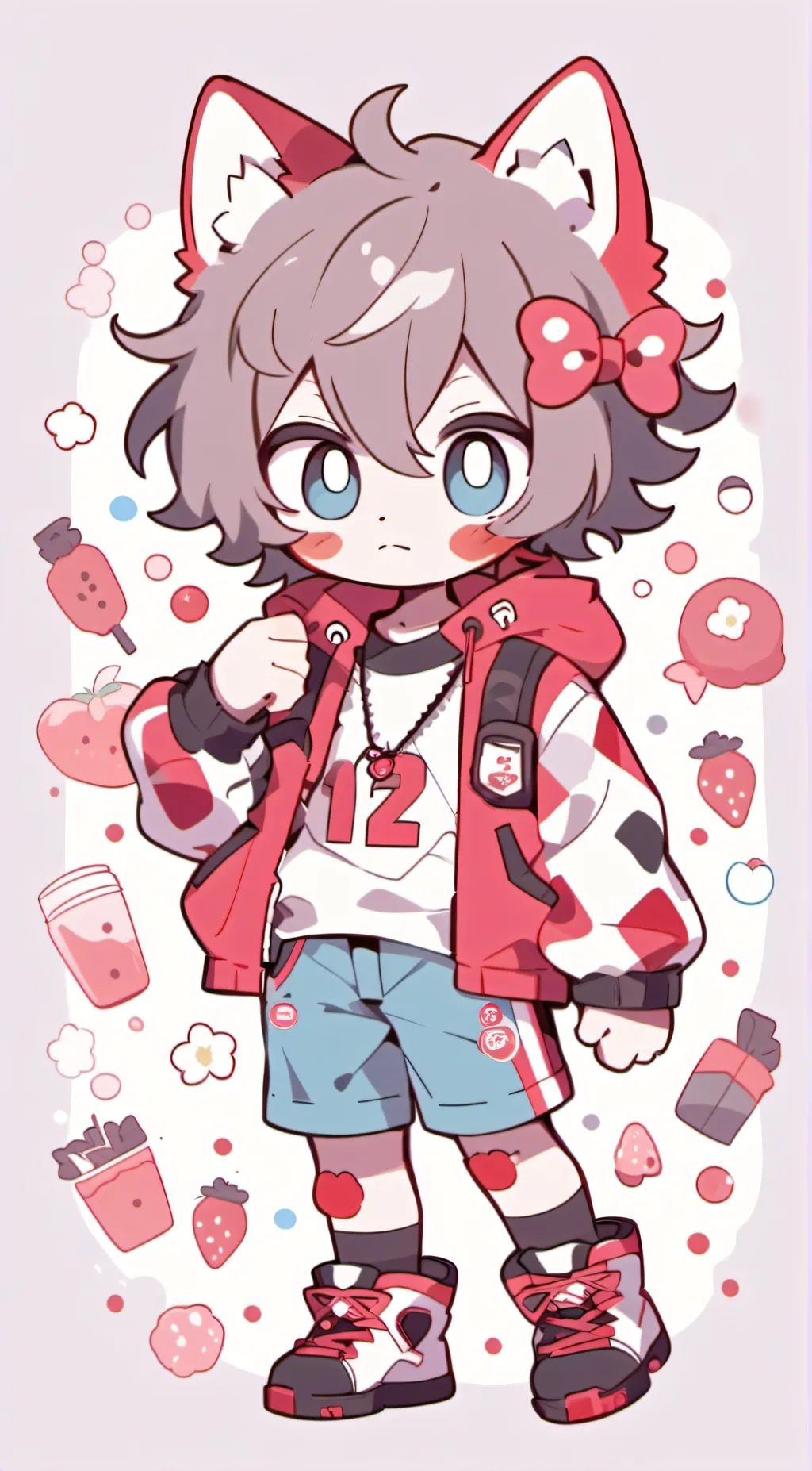 ai character: Micheal afton background