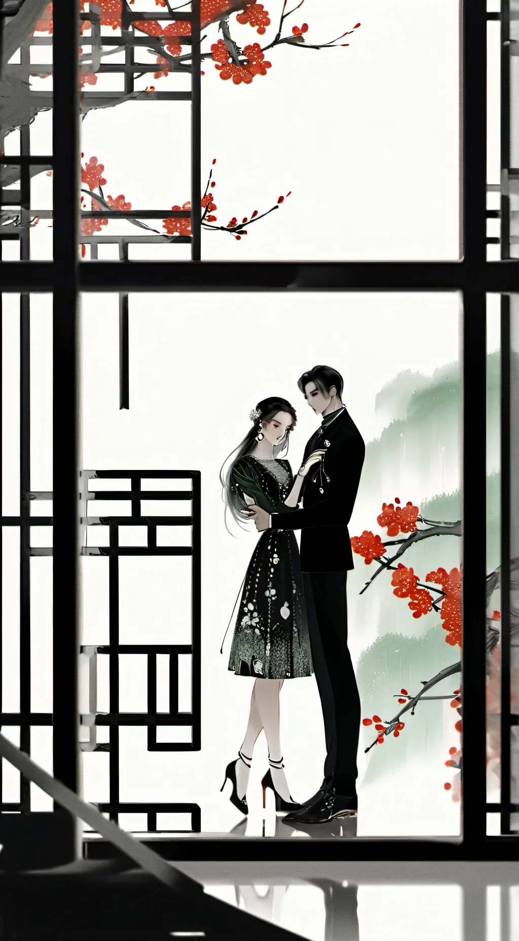 ai character: parents  background