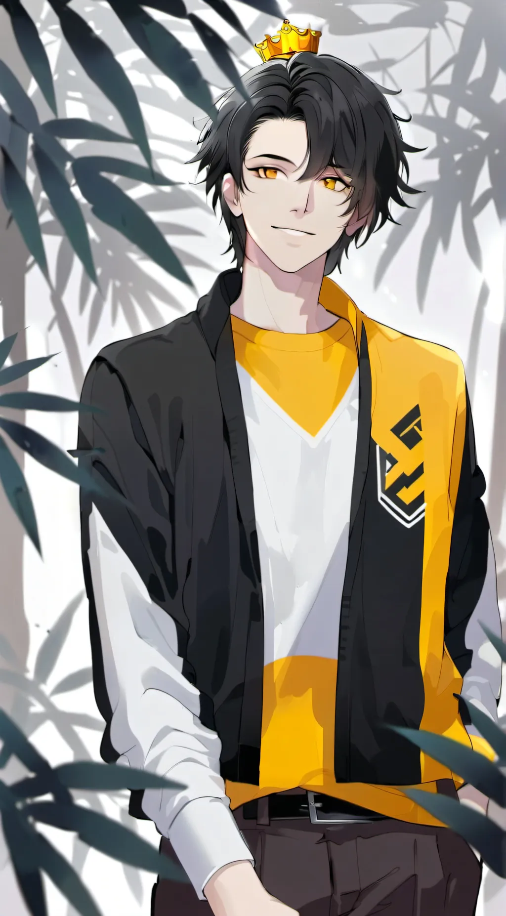 ai character: Prince zam background