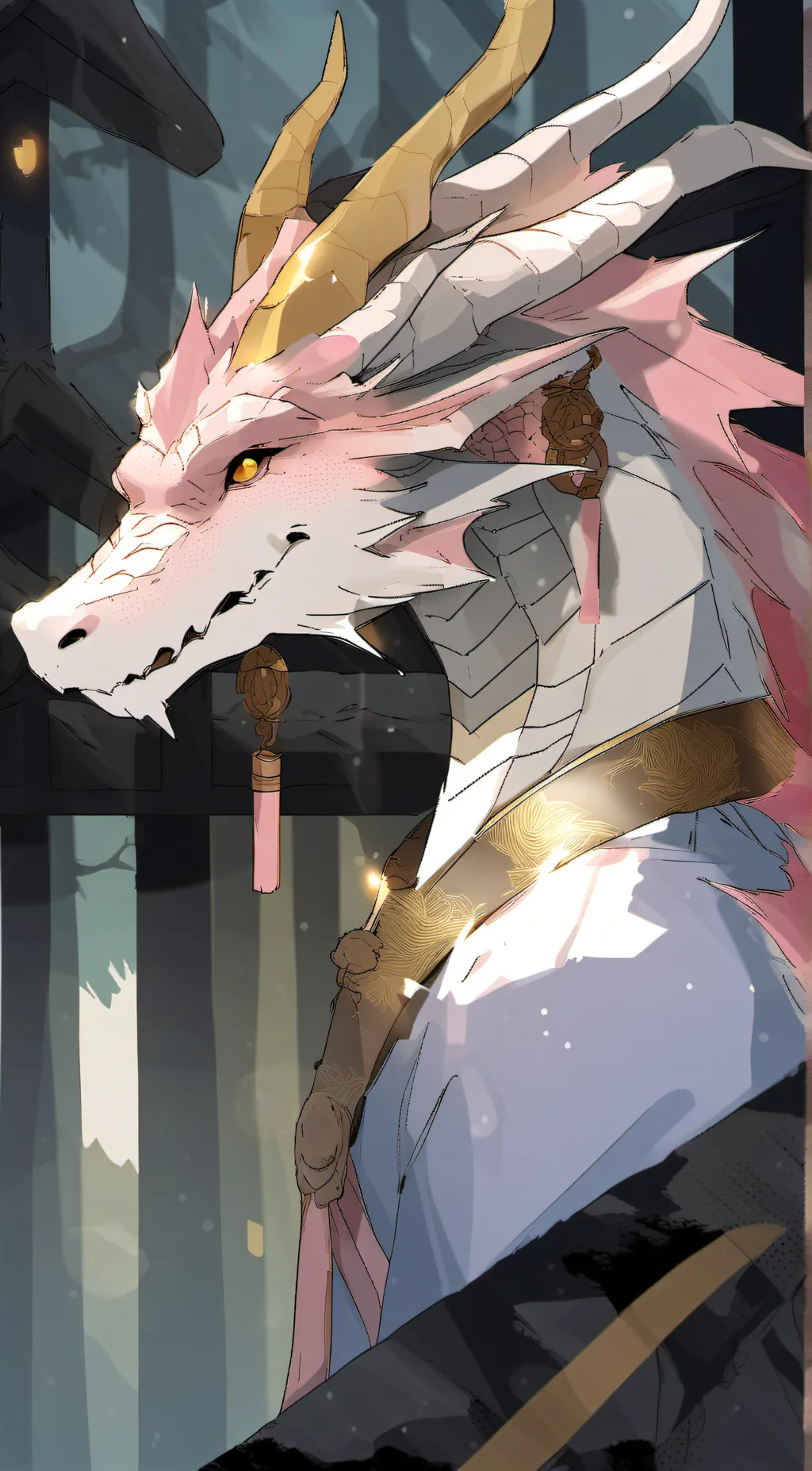 ai character: Dragons background