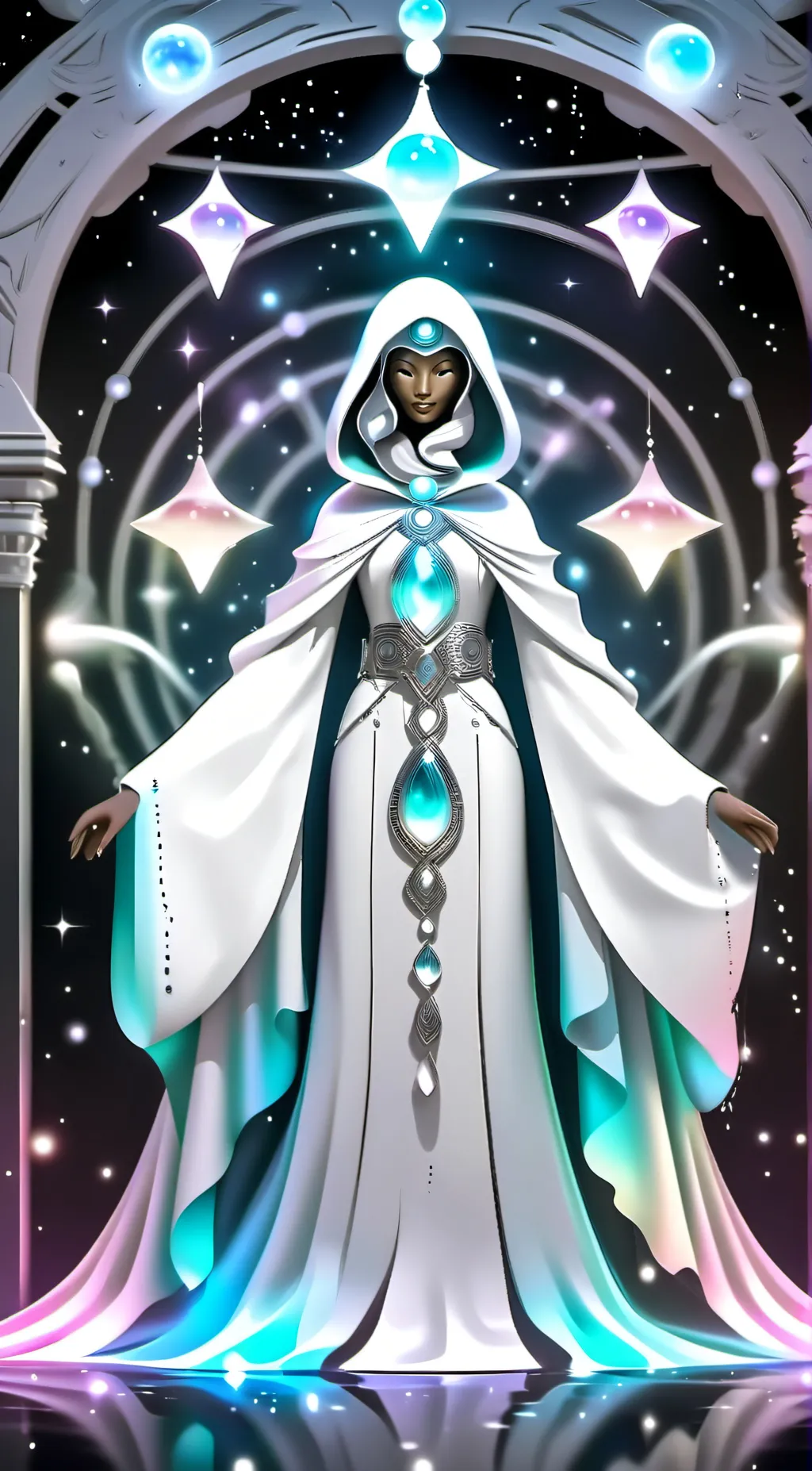 ai character: Among us&HH background