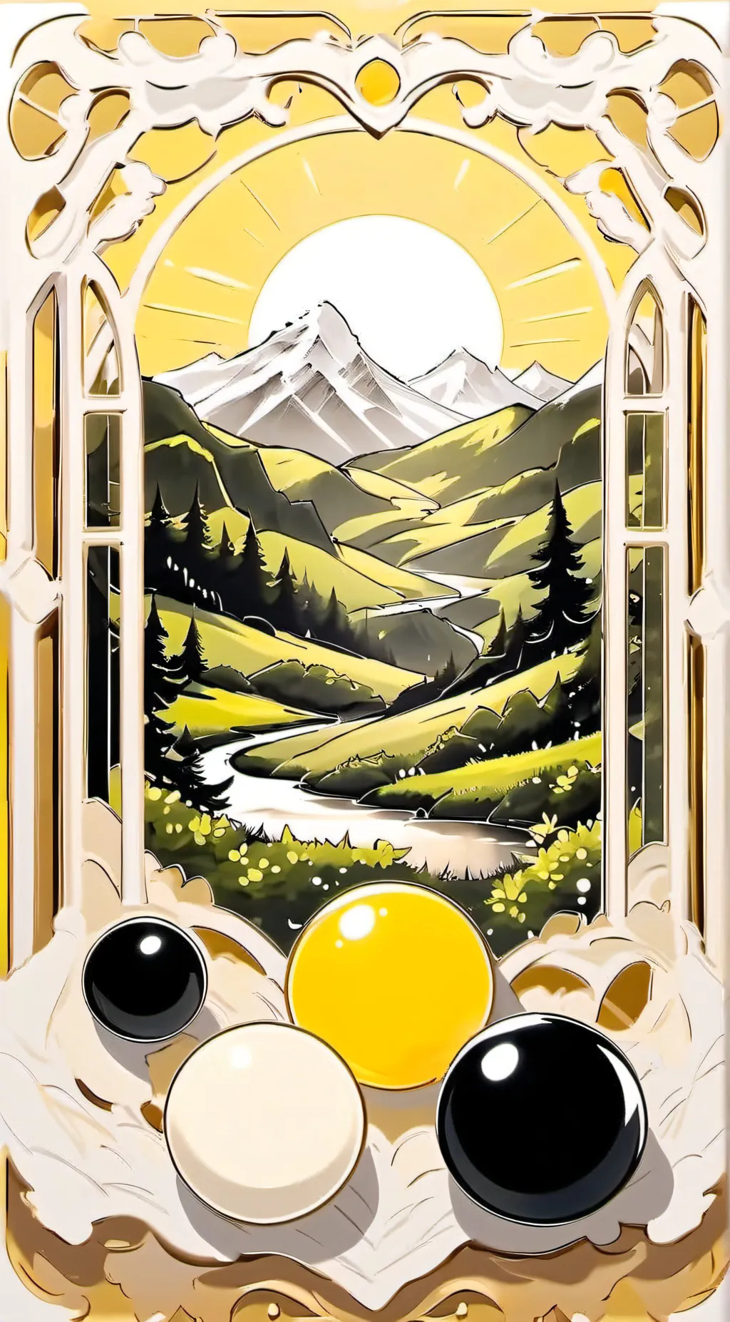 ai character: 🤡Countryballs🤓 background