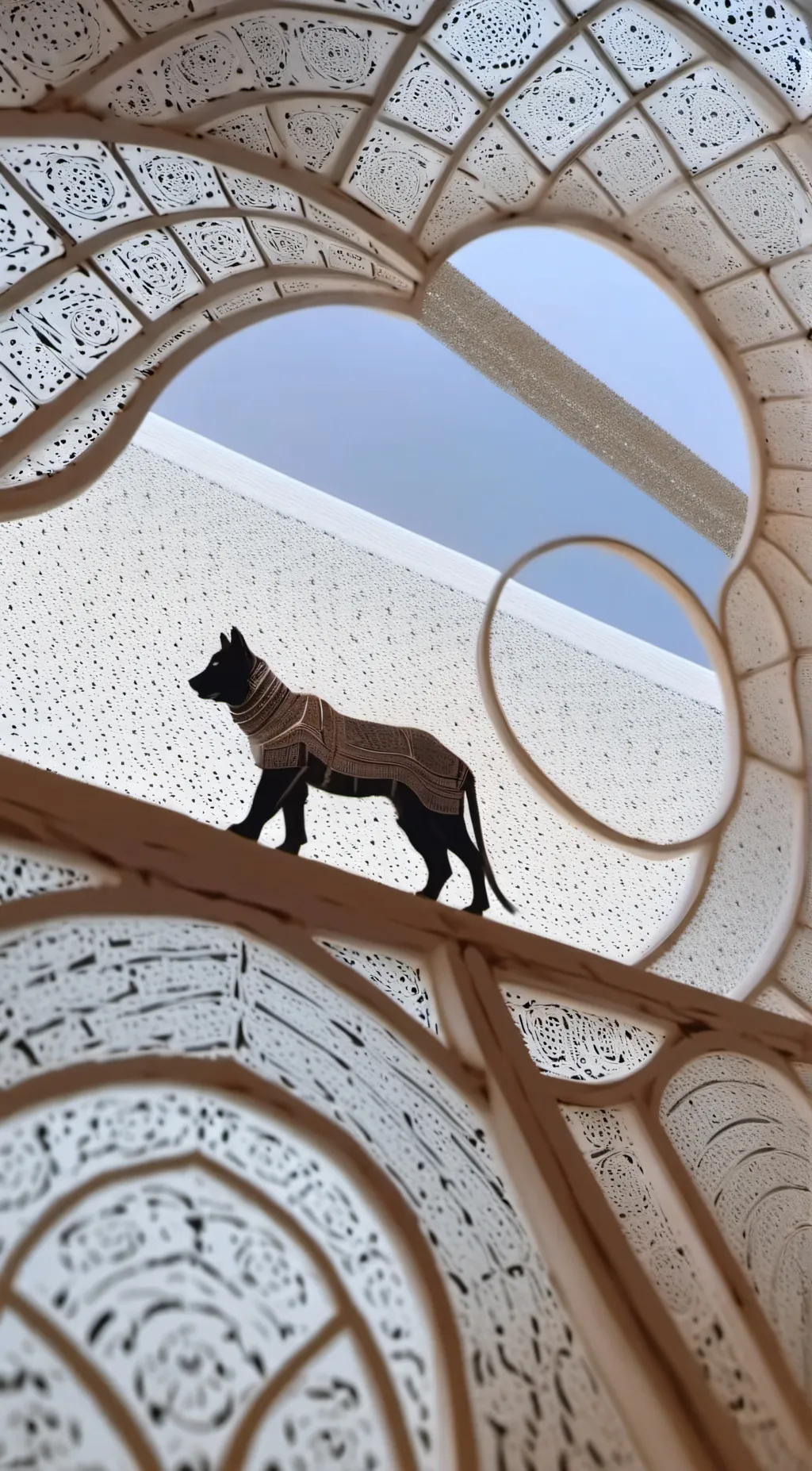 ai character: Orange (the cat) background