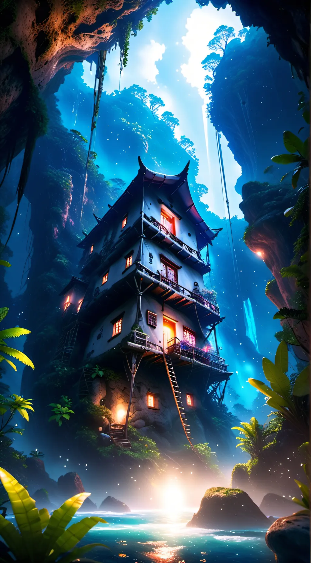 ai character: Women tribe background