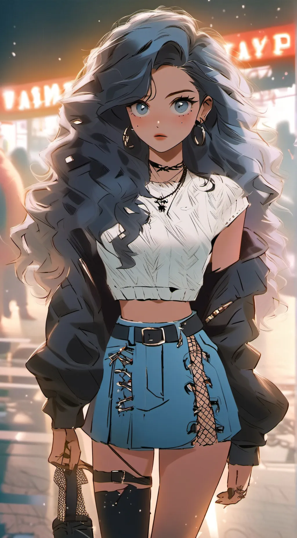 ai character: Rika neissa background