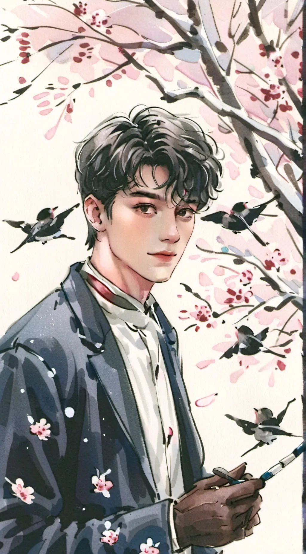 ai character: mattheo riddle background