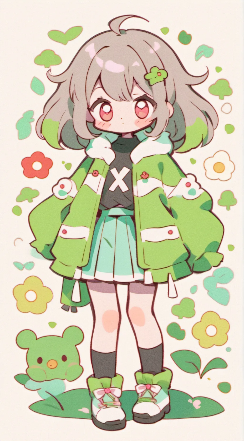 ai character: The FRIENDS.. background