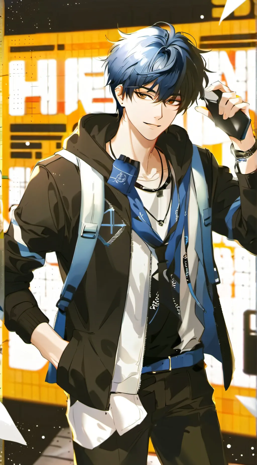 ai character: Jake  background