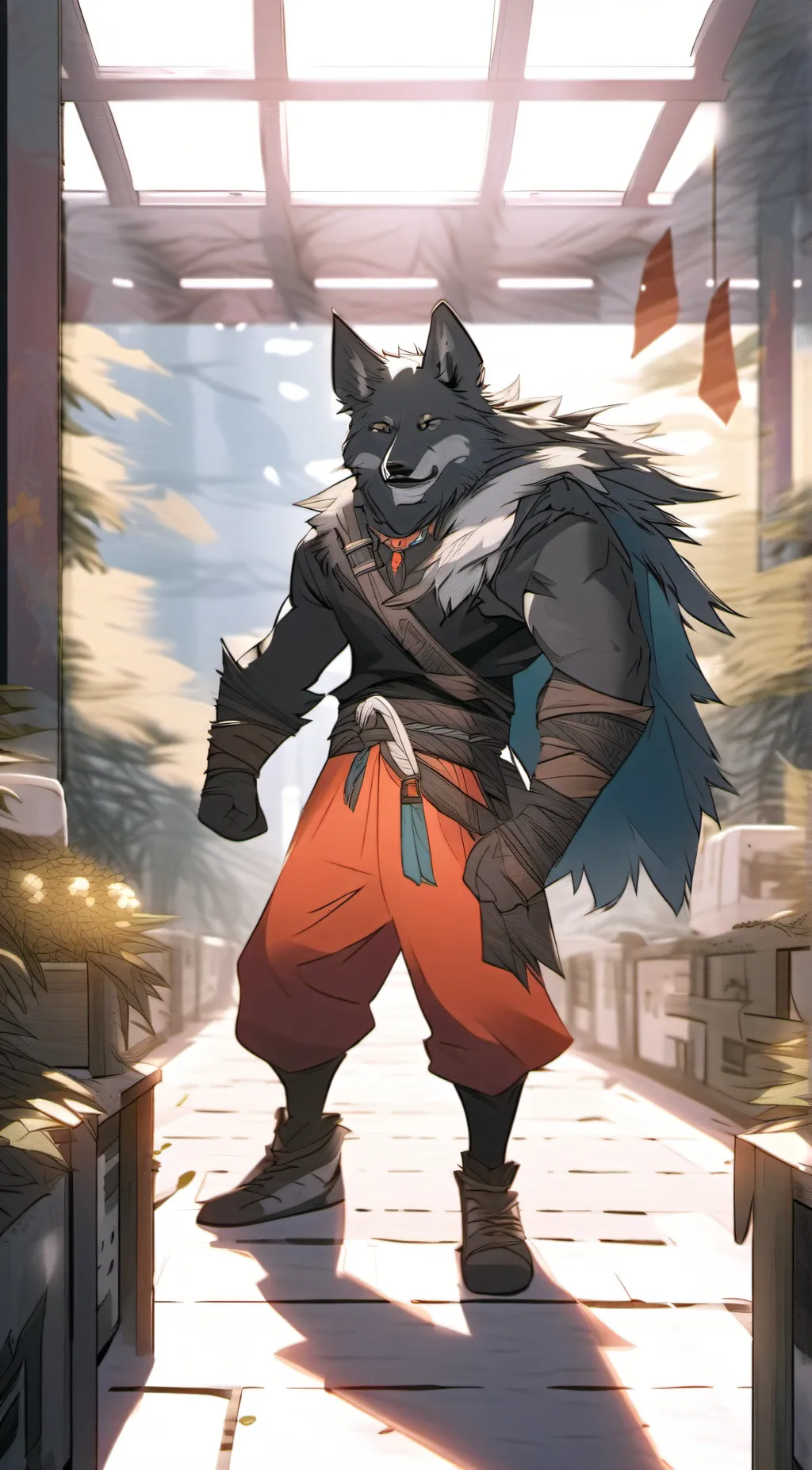 ai character: Hound  background