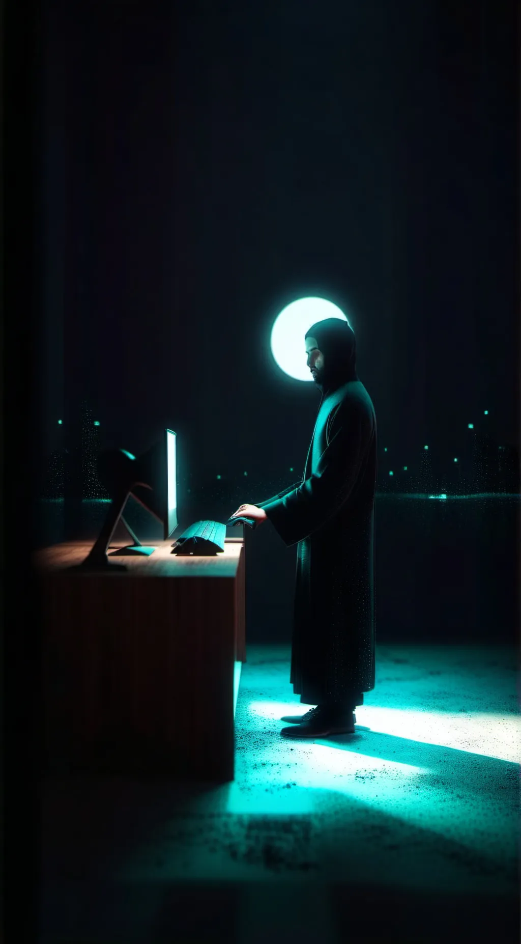 ai character: EvilOm background