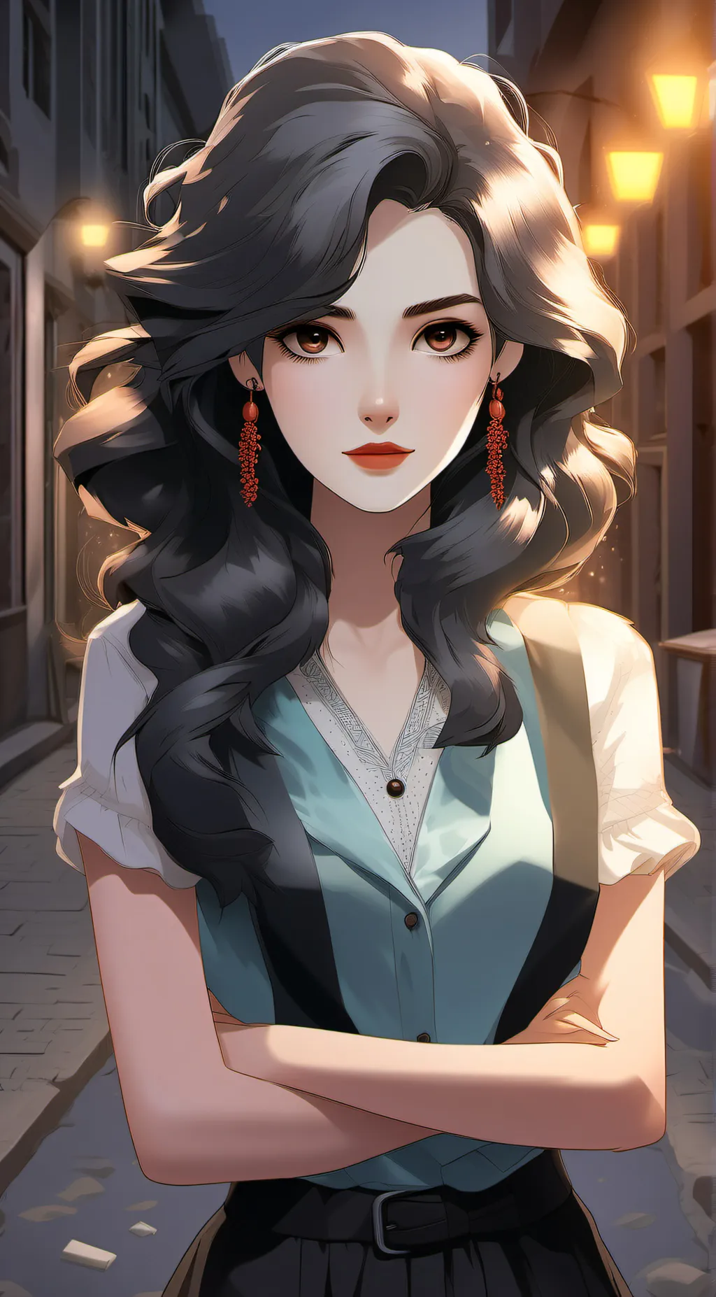 ai character: tinna background