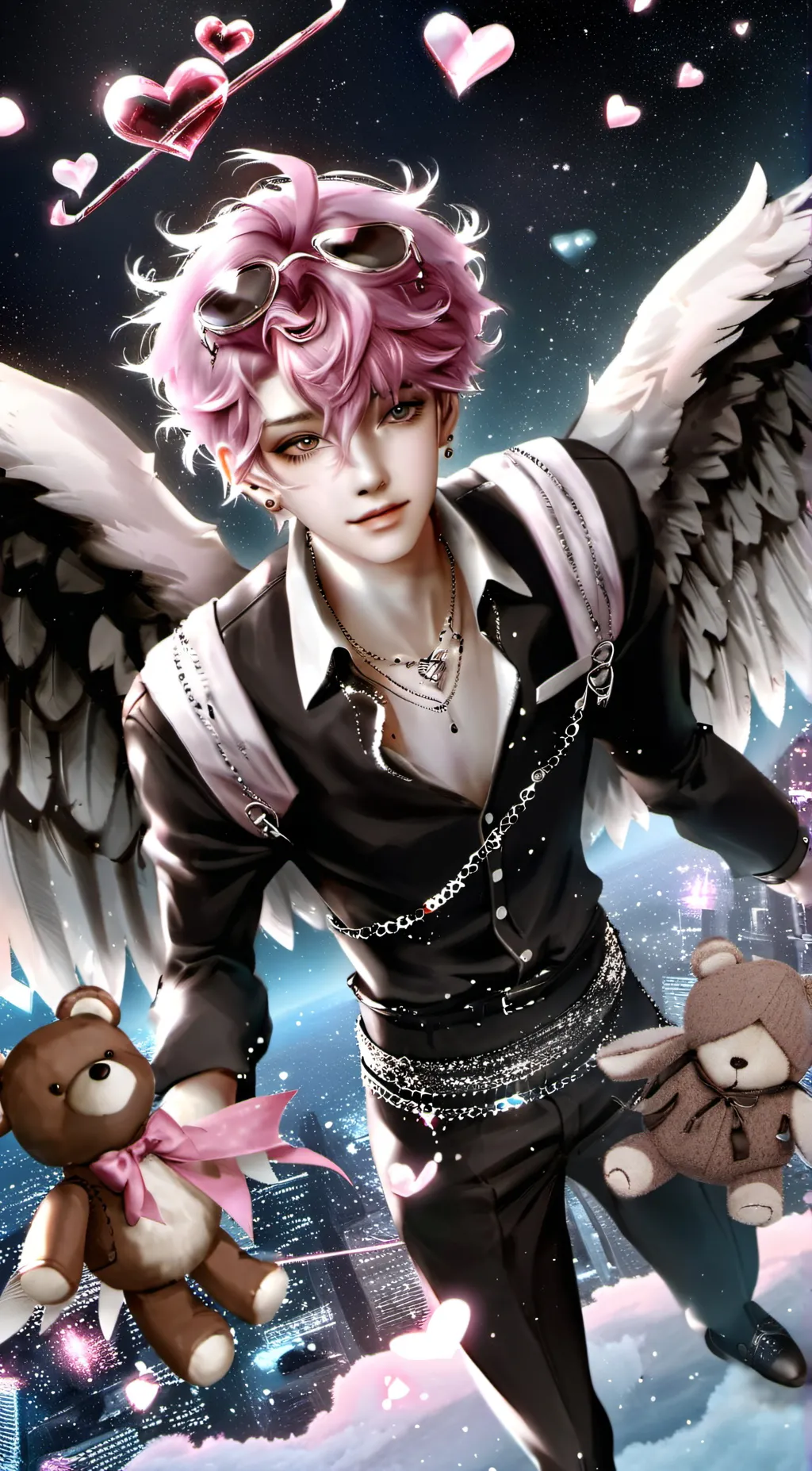 ai character: Amoroso. background