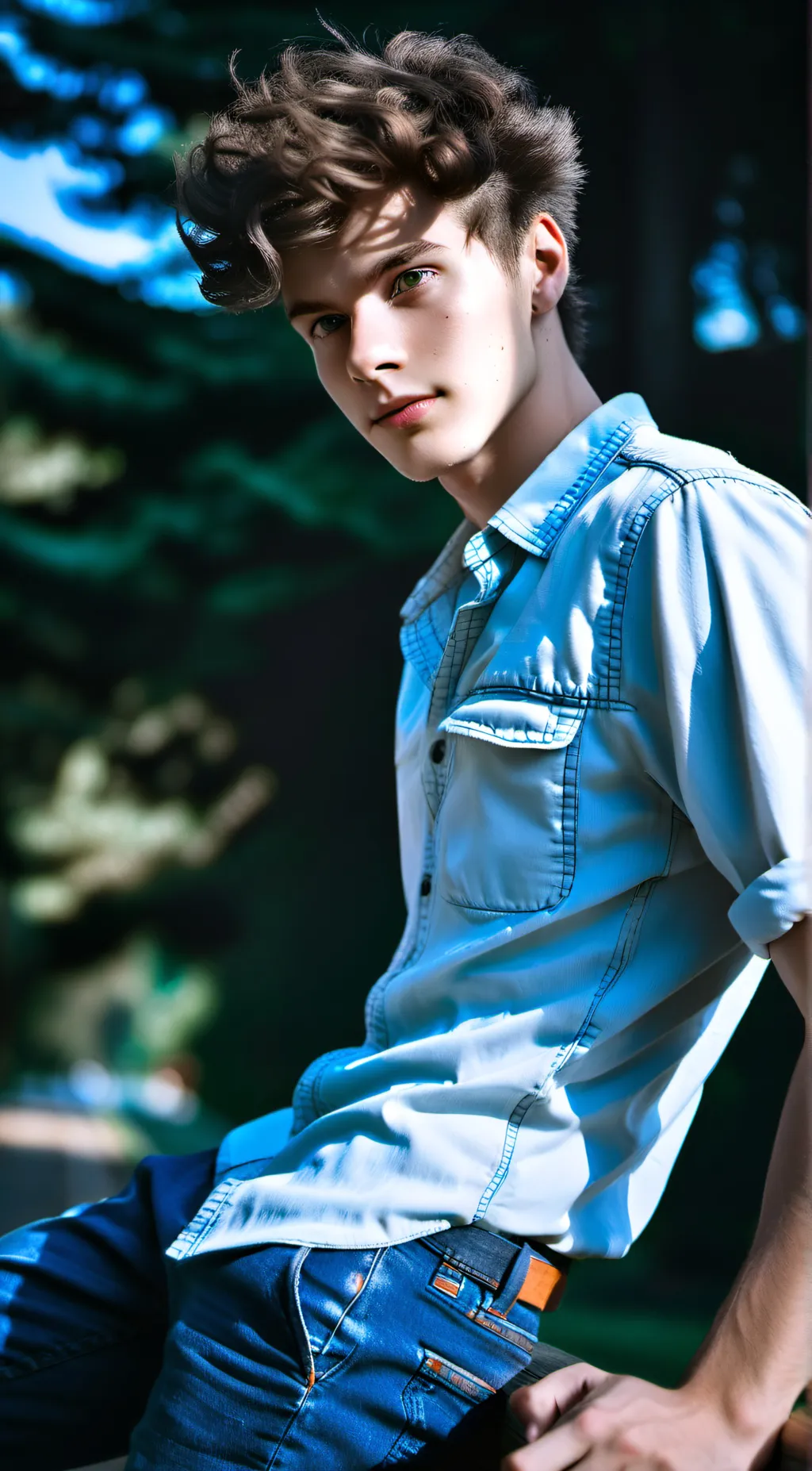 ai character: Ethan background