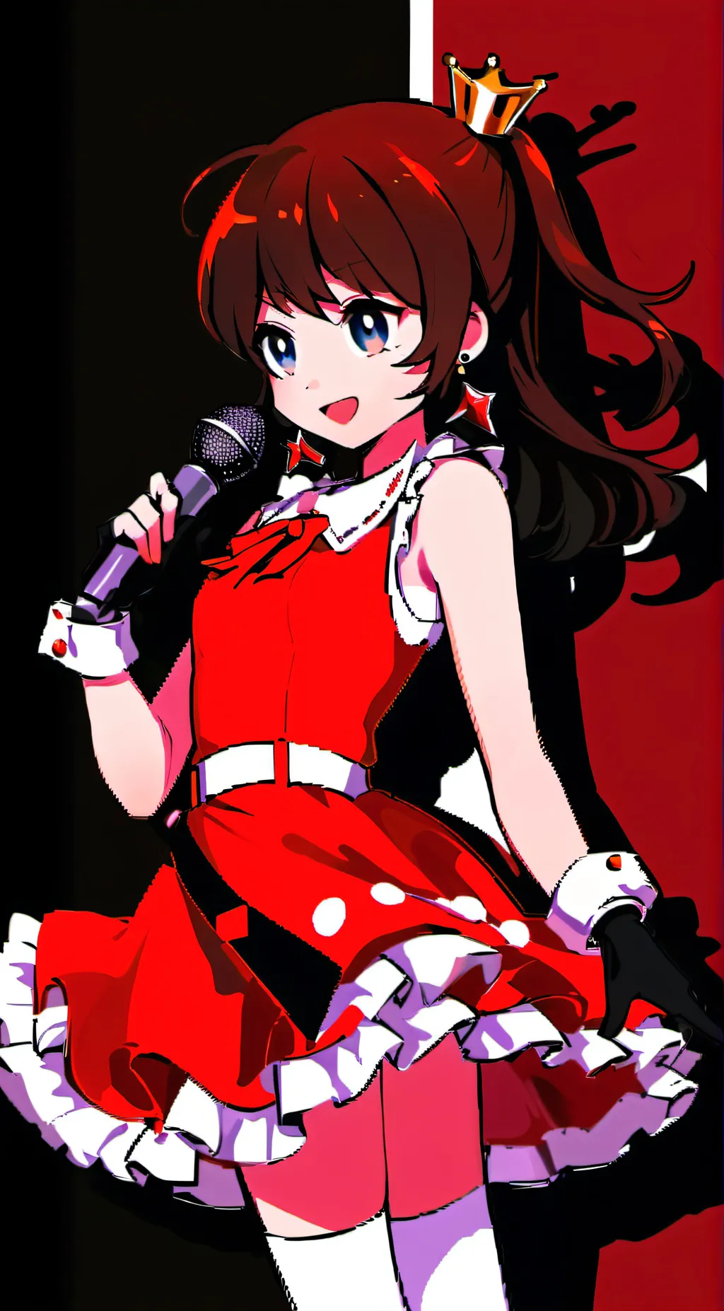 ai character: Girlfriend fnf background