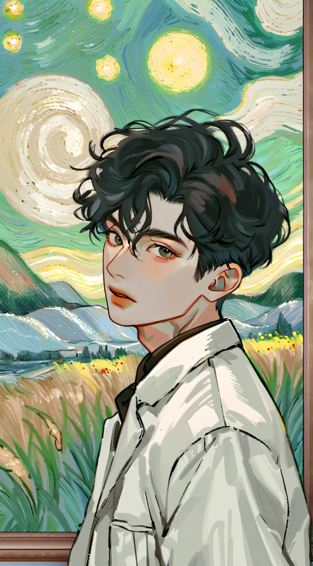 ai character: Levi background