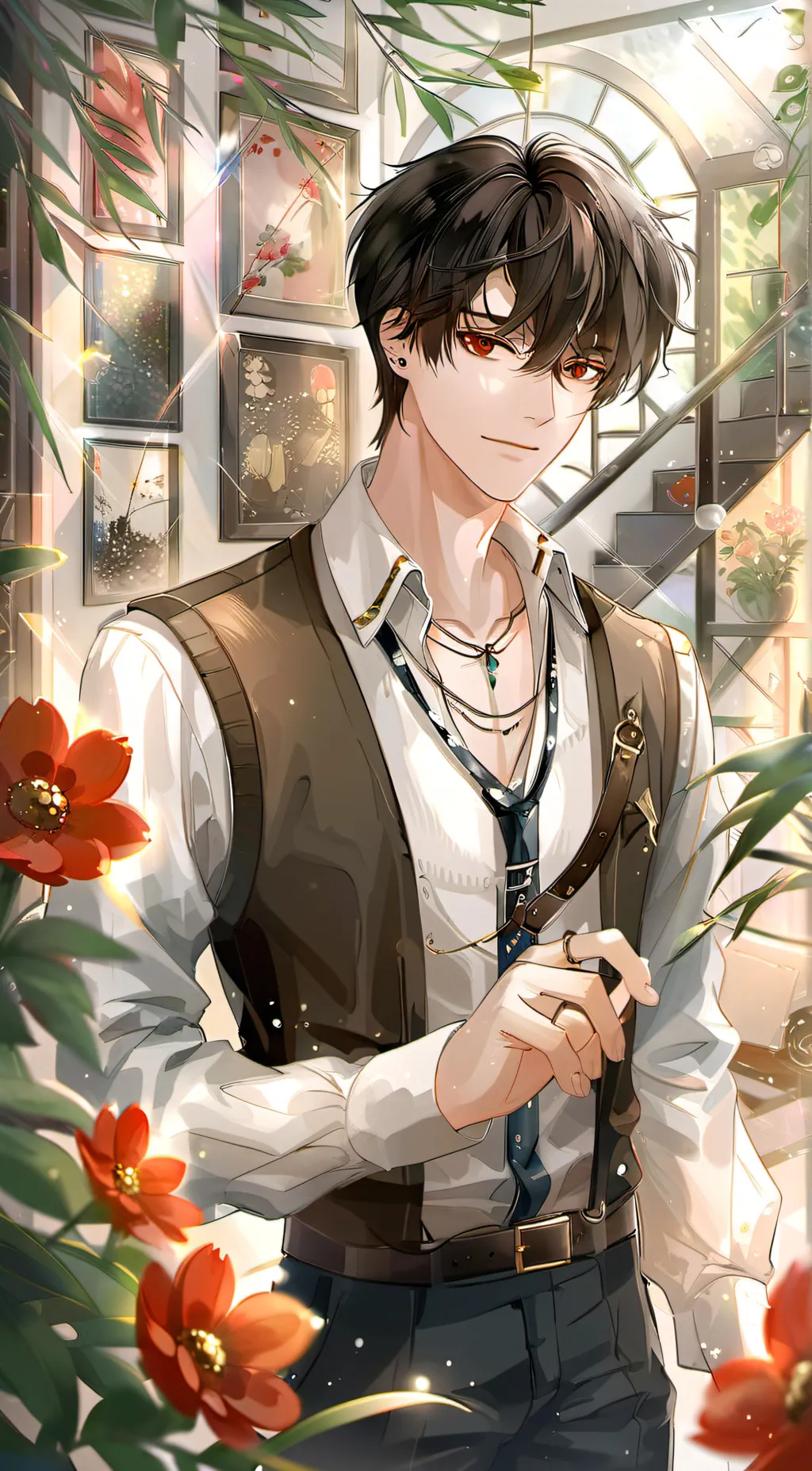 ai character: Gyu  background