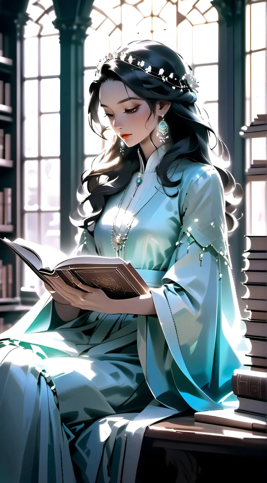 ai character: Samantha and Sam background