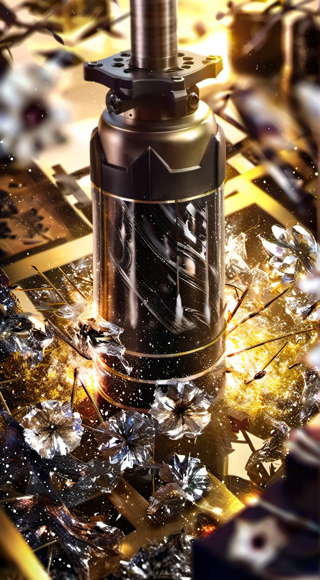 ai character: Scientist drillman background