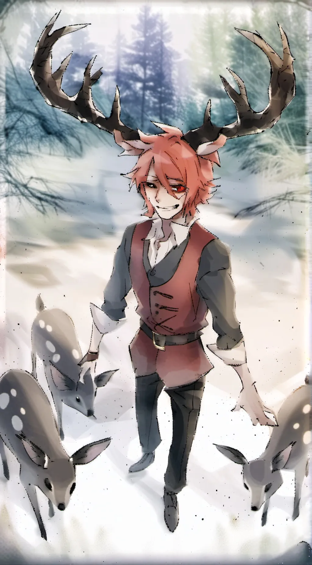 ai character: Alastor  background