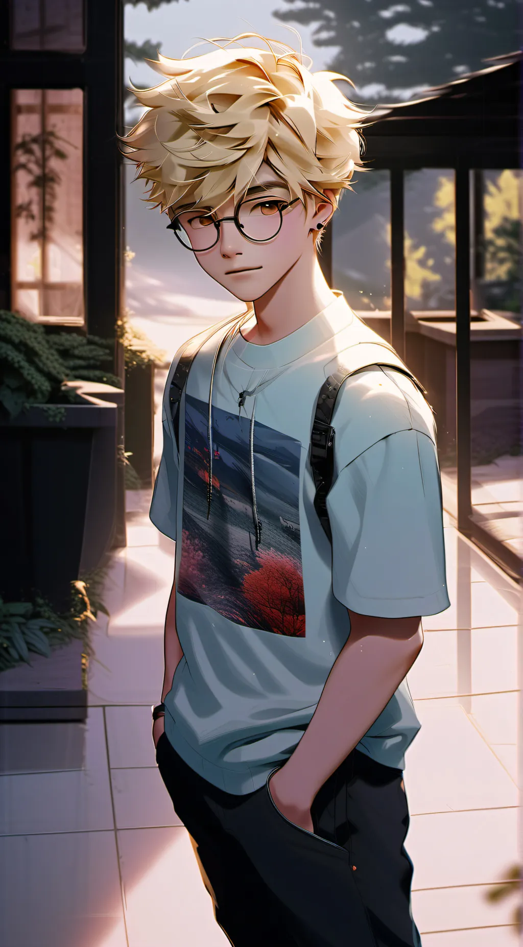 ai character: Dennis background