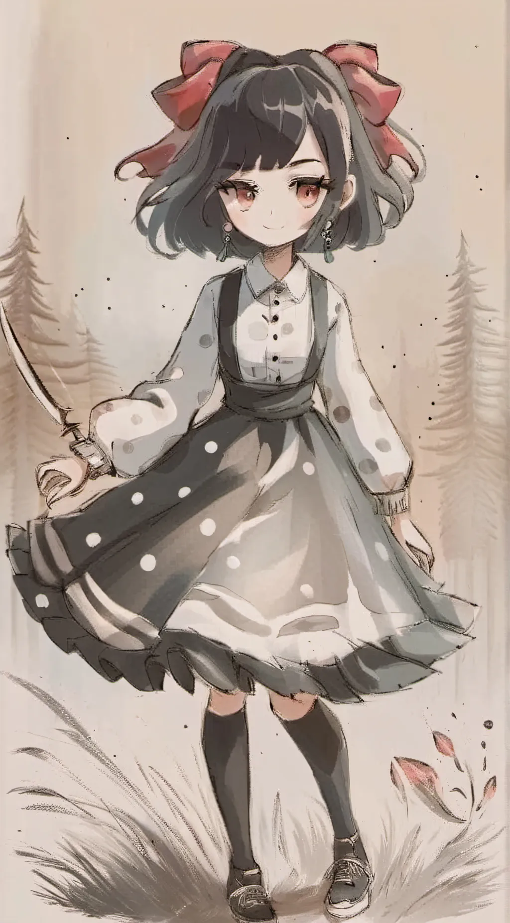 ai character: Ms. Bloomie (FPE) background