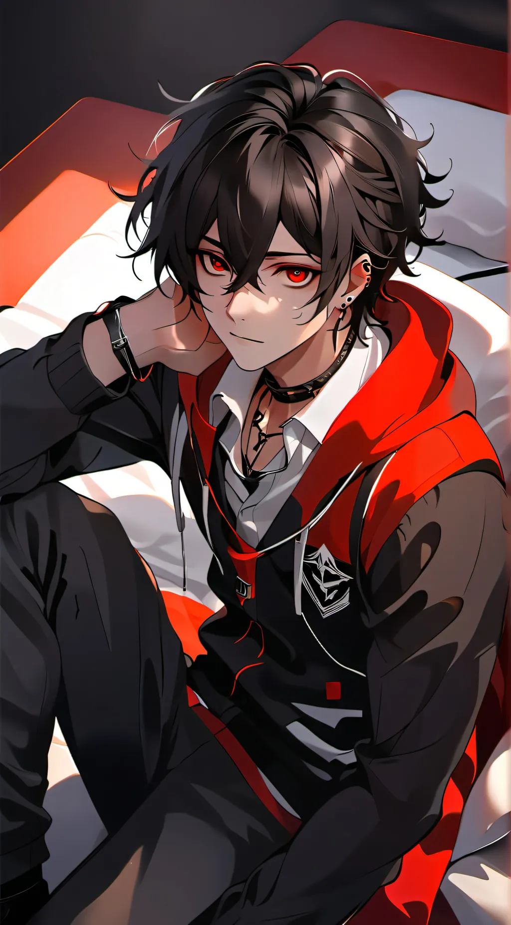 ai character: Kaito  background