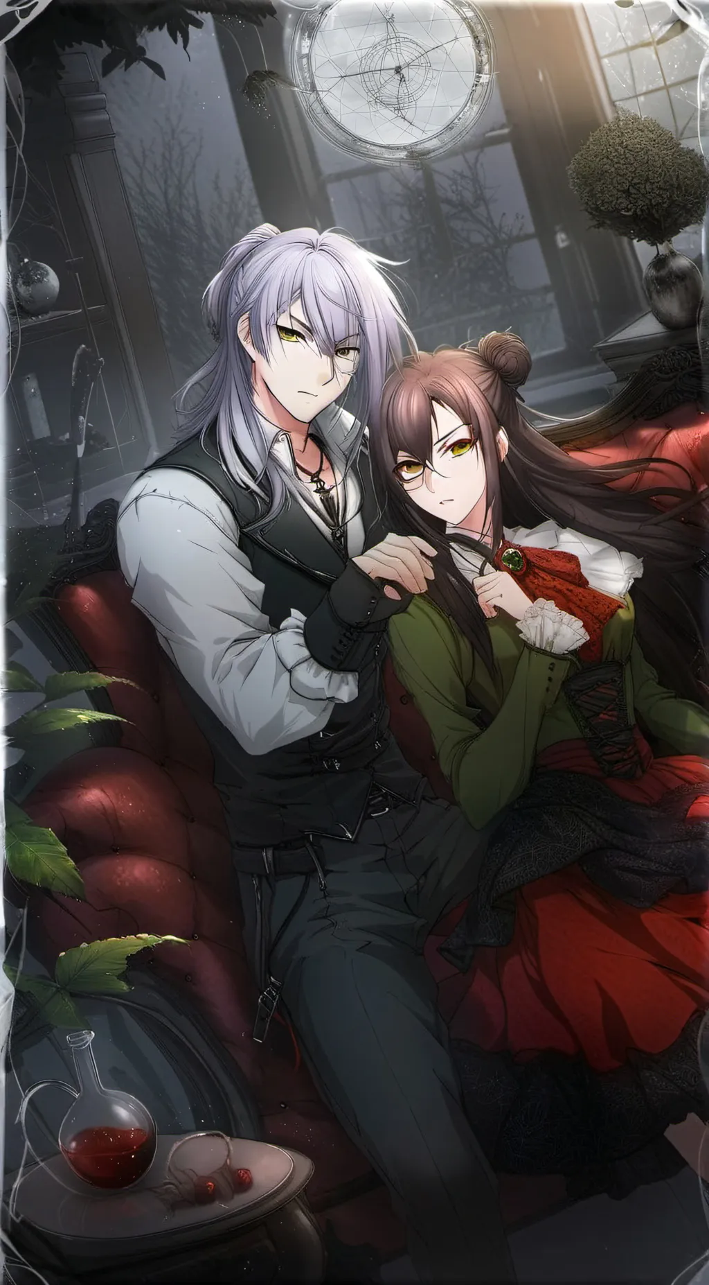 ai character: Lila and jay background