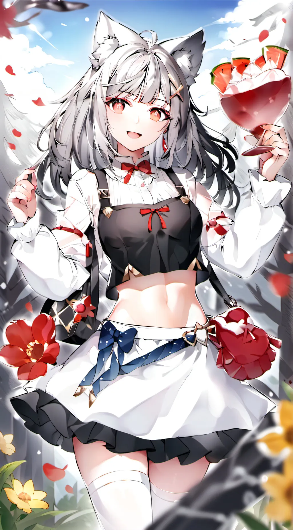 ai character: love background