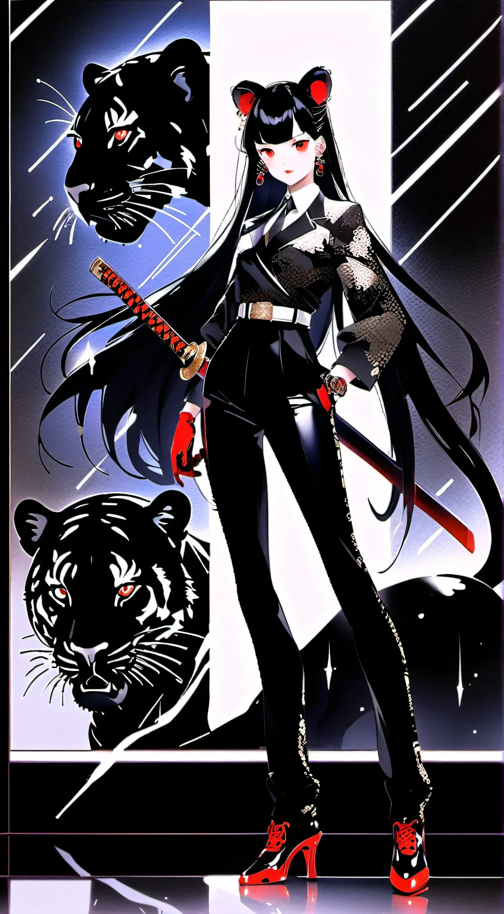 ai character: gojo background