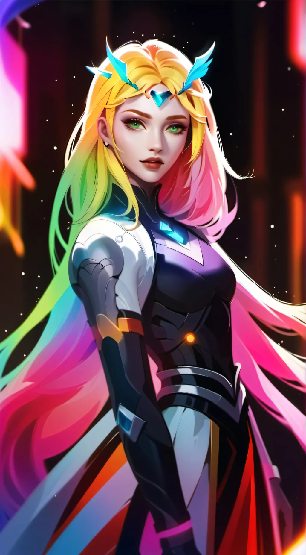 ai character: Aria background