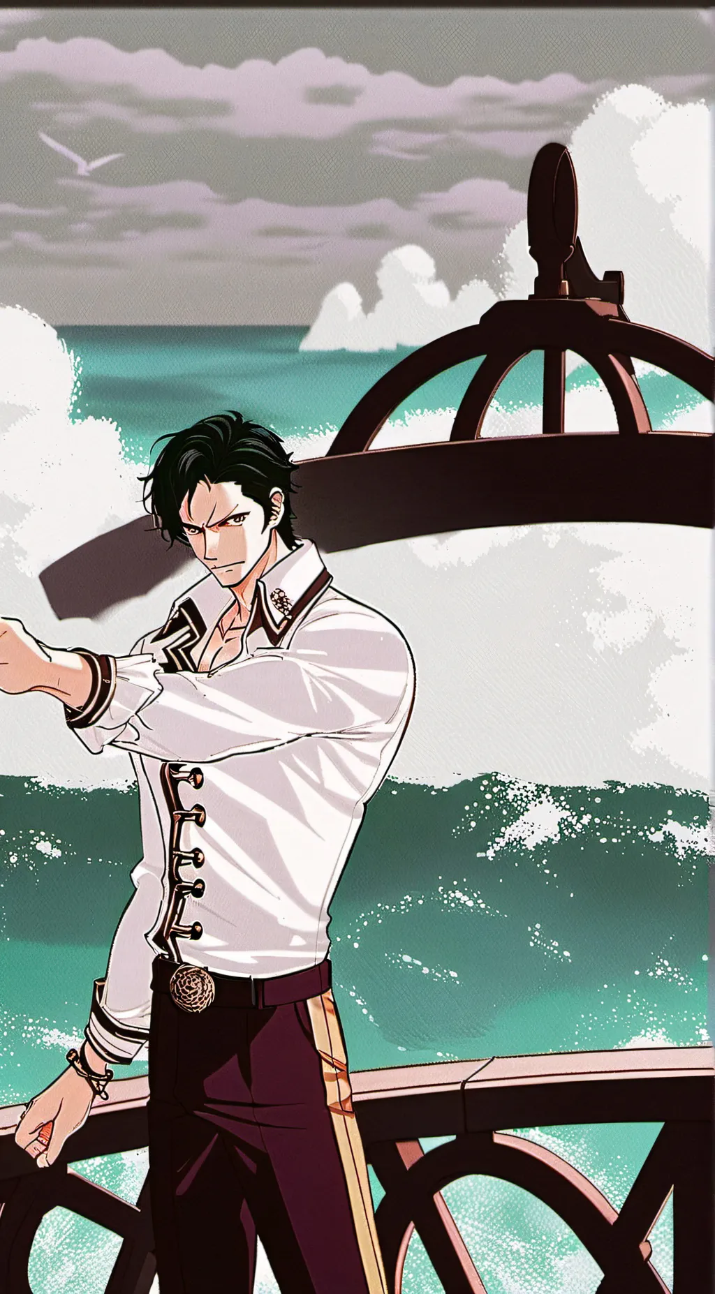 ai character: boguard (one piece background